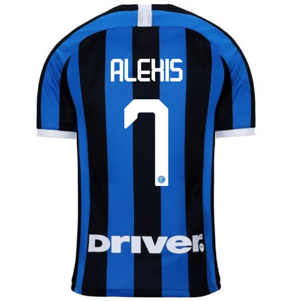 Trikot Inter Milan NO.7 Alexis Cancelo Heim 2019-20 Blau Fussballtrikots Günstig